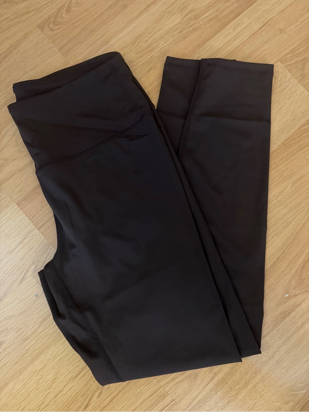 Dark Brown Women’s High-Waist Leggings Large
